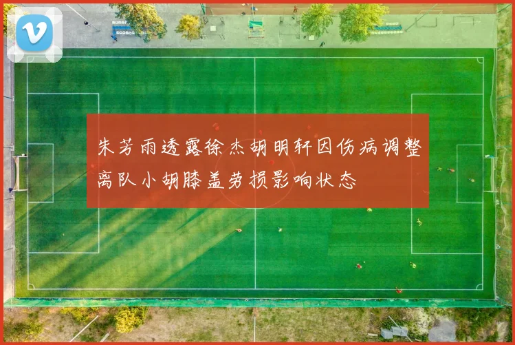 朱芳雨透露徐杰胡明轩因伤病调整离队小胡膝盖劳损影响状态